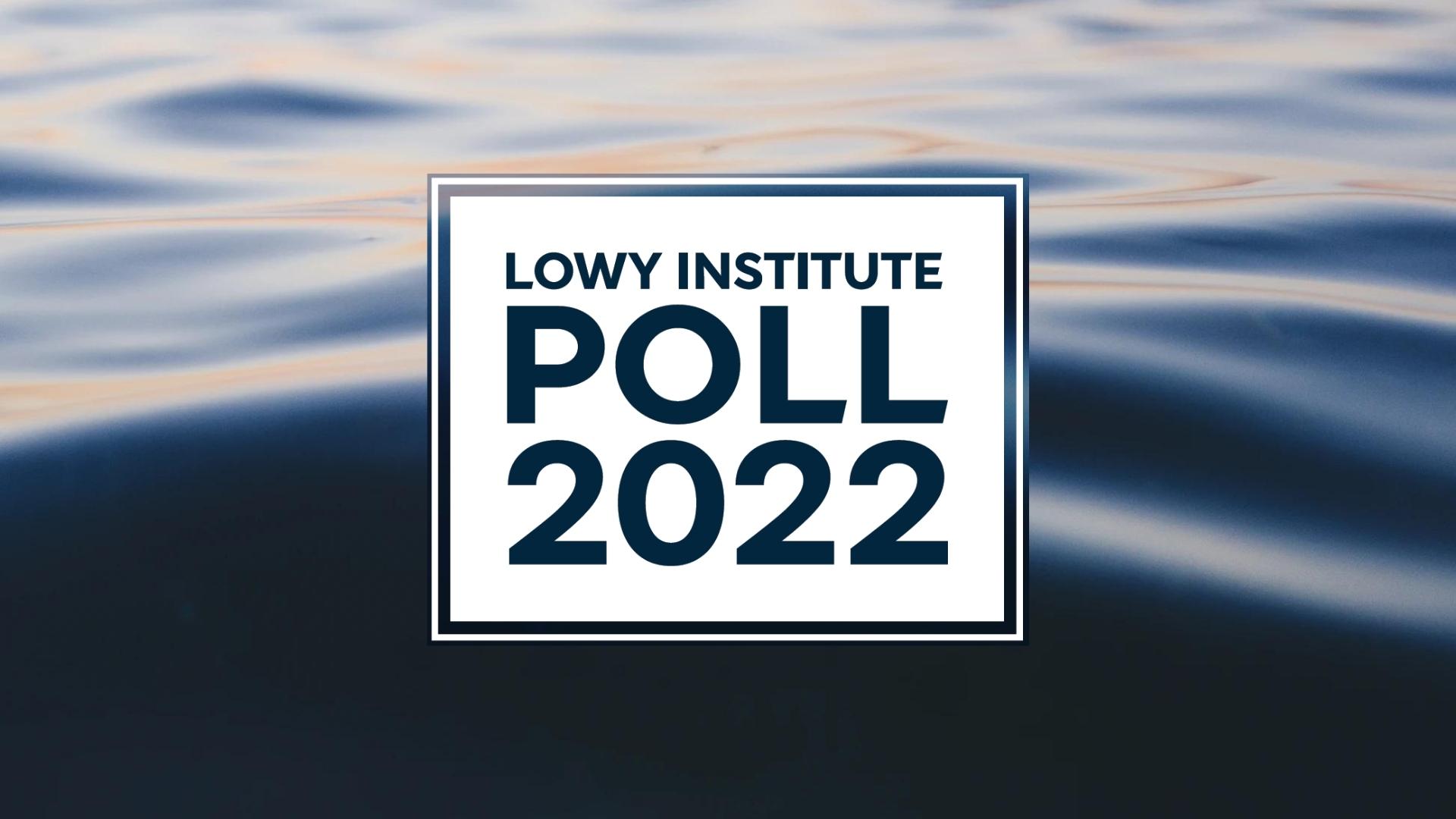 Launch of the 2022 Lowy Institute Poll Australian attitudes to the